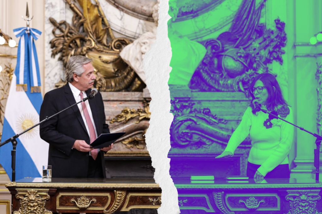Foto de la Jura de la nueva ministra de Economía Silvina Batakis